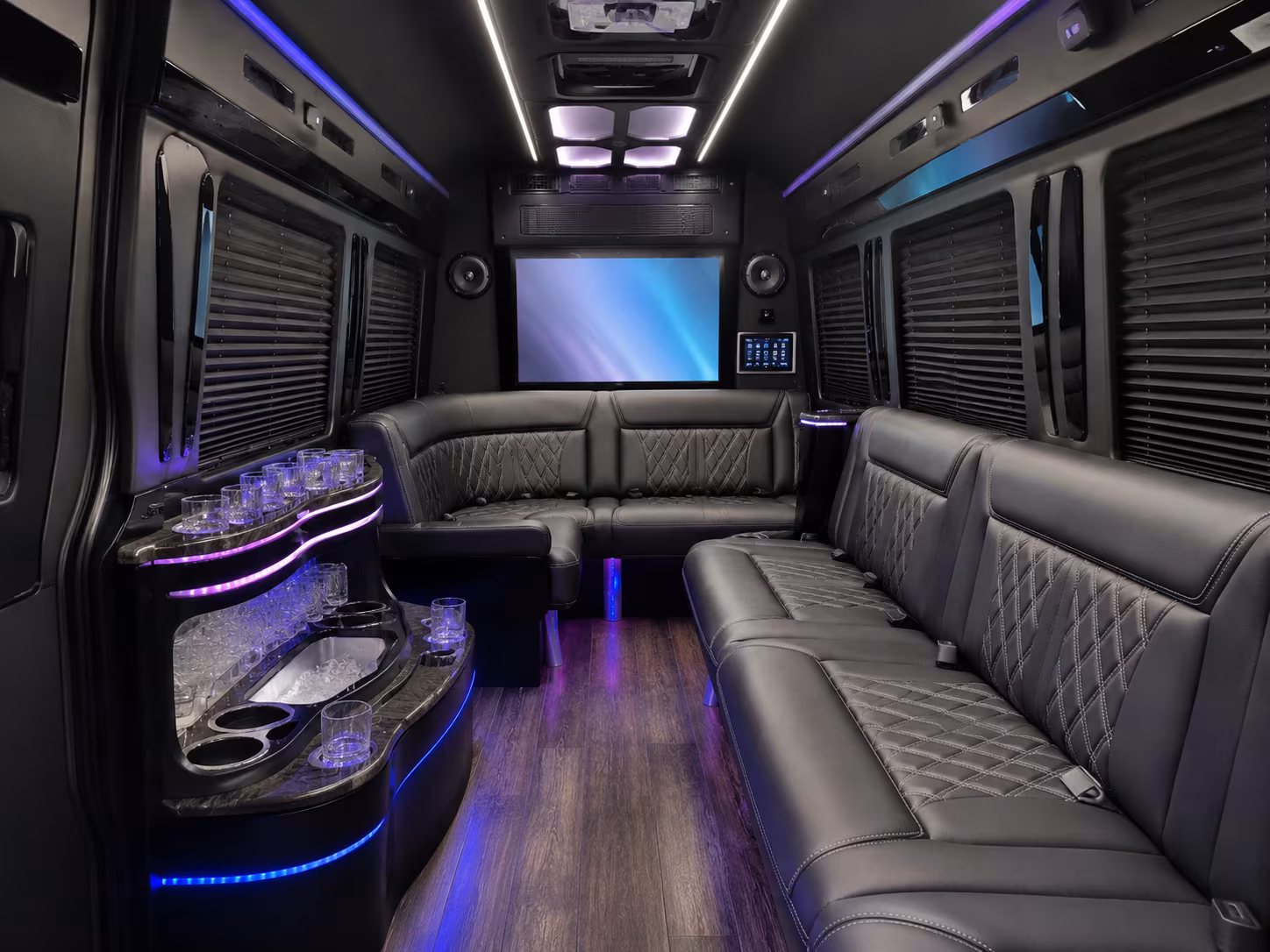 bus rental options for folsom trips